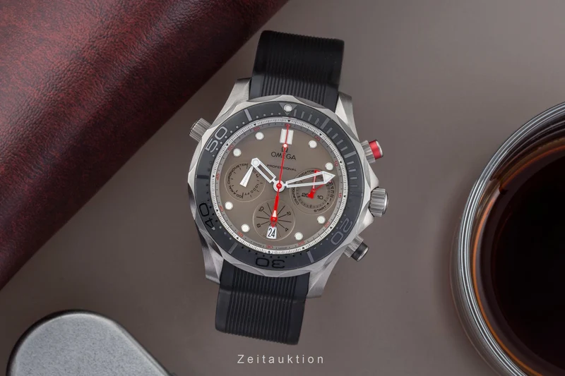 Omega Seamaster chronograph titanium automatic men's watch 212.92.44.50.99.001 [2506572]