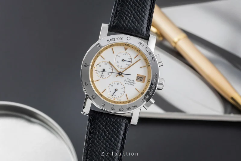 Girard Perregaux 7000 chronograph steel automatic men's watch 7000 GBM [2506351]