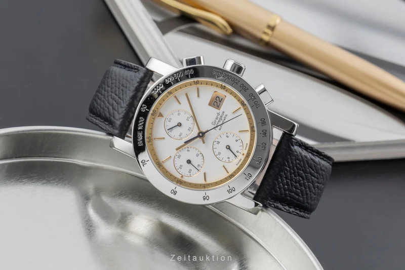 Girard Perregaux 7000 chronograph steel automatic men's watch 7000 GBM [2506351]