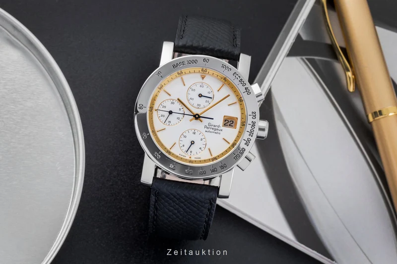 Girard Perregaux 7000 chronograph steel automatic men's watch 7000 GBM [2506351]