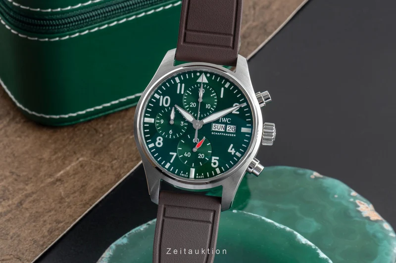 IWC Fliegerchronograph chronograph steel automatic men's watch IW388103 LP: 7700EUR [2506561]