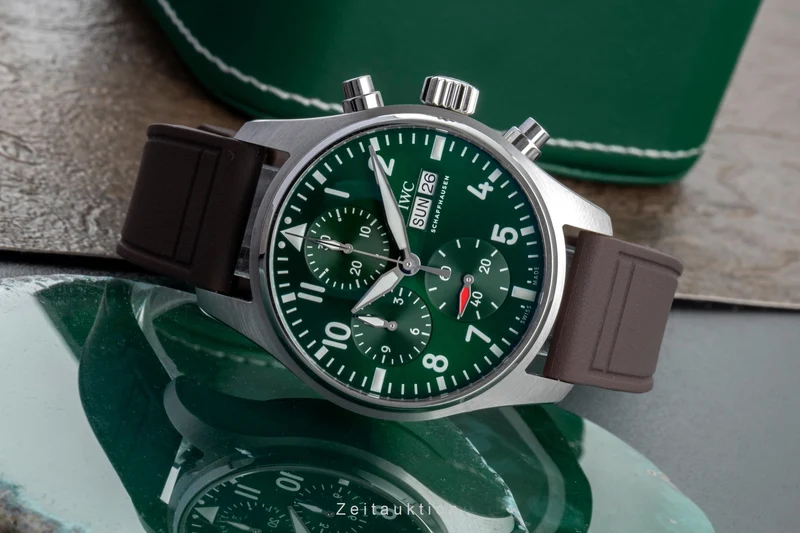 IWC Fliegerchronograph chronograph steel automatic men's watch IW388103 LP: 7700EUR [2506561]
