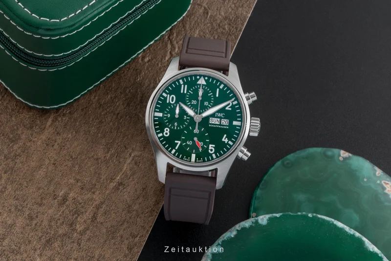 IWC Fliegerchronograph chronograph steel automatic men's watch IW388103 LP: 7700EUR [2506561]