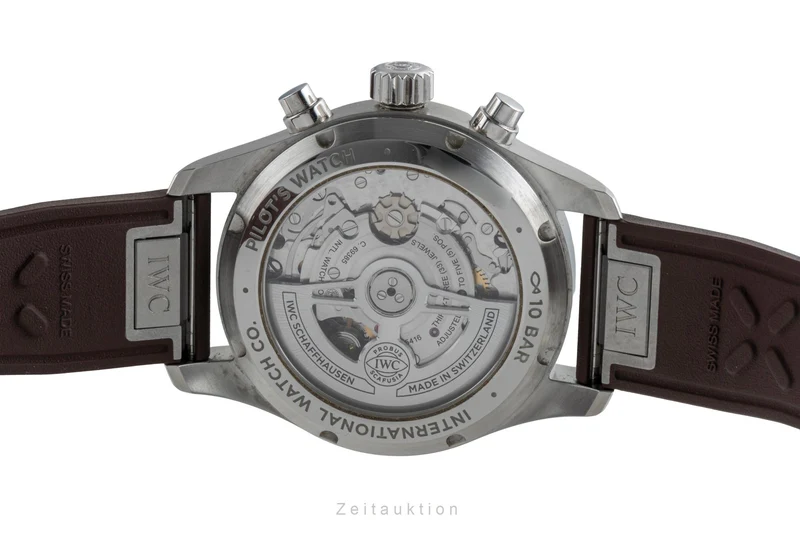 IWC Fliegerchronograph chronograph steel automatic men's watch IW388103 LP: 7700EUR [2506561]