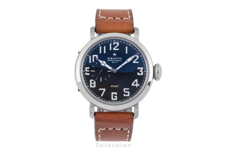 Zenith Pilot steel automatic men's watch 03.1930.681/21.C723 LP: 8300EUR [2506476]