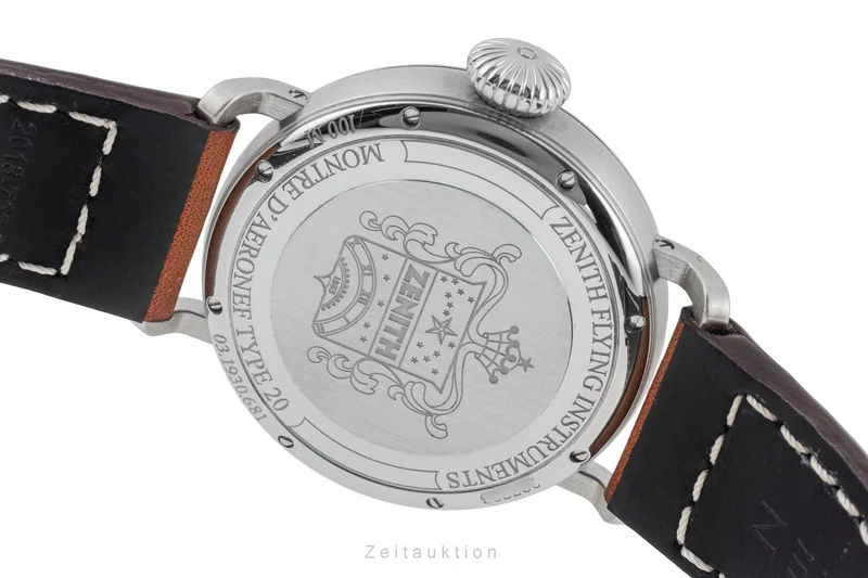 Zenith Pilot steel automatic men's watch 03.1930.681/21.C723 LP: 8300EUR [2506476]