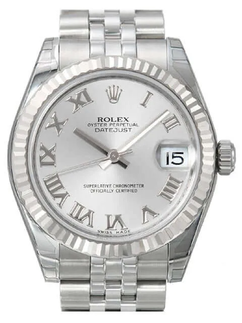 Rolex Oyster Datejust 31 178274 Rhodium R Jubile-Band