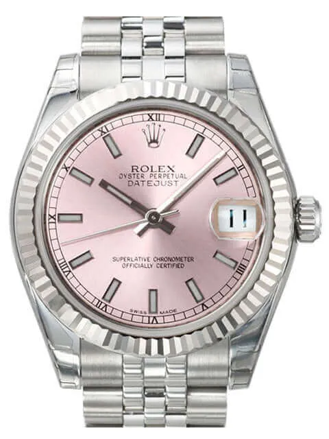 Rolex Oyster Datejust 31 178274 Pink Index Jubile-Band