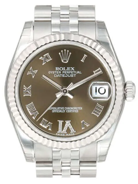 Rolex Oyster Datejust 31 178274 Bronze DIA R Jubile-Band