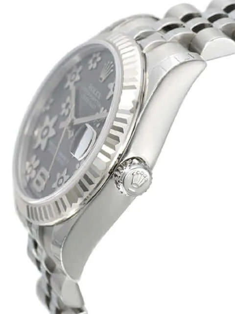 Rolex Oyster Datejust 31 178274 Floral Rhodium Jubile
