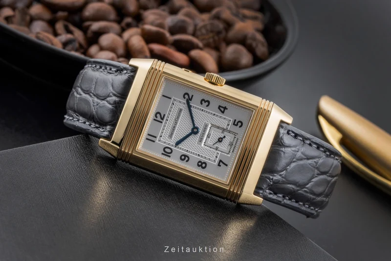 Jaeger LeCoultre Reverso 18 ct gold manual winding men's watch Q2711120 ,270.1.54 [2506716]