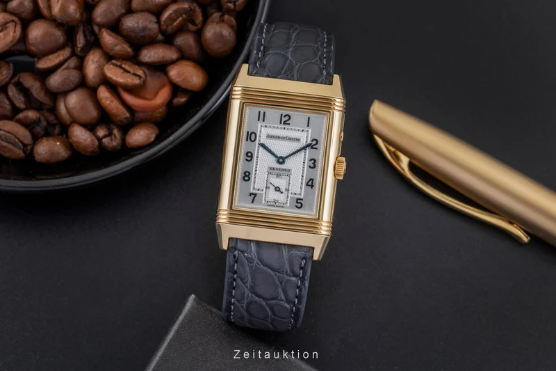 Jaeger LeCoultre Reverso 18 ct gold manual winding men's watch Q2711120 ,270.1.54 [2506716]