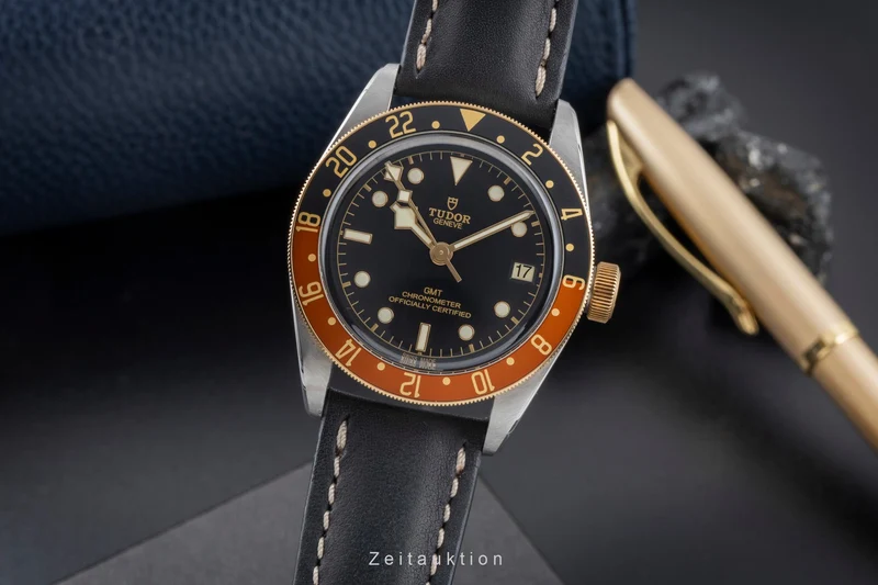 Tudor Black Bay steel / gold automatic men's watch 79833MN LP: 4840EUR [2506447]