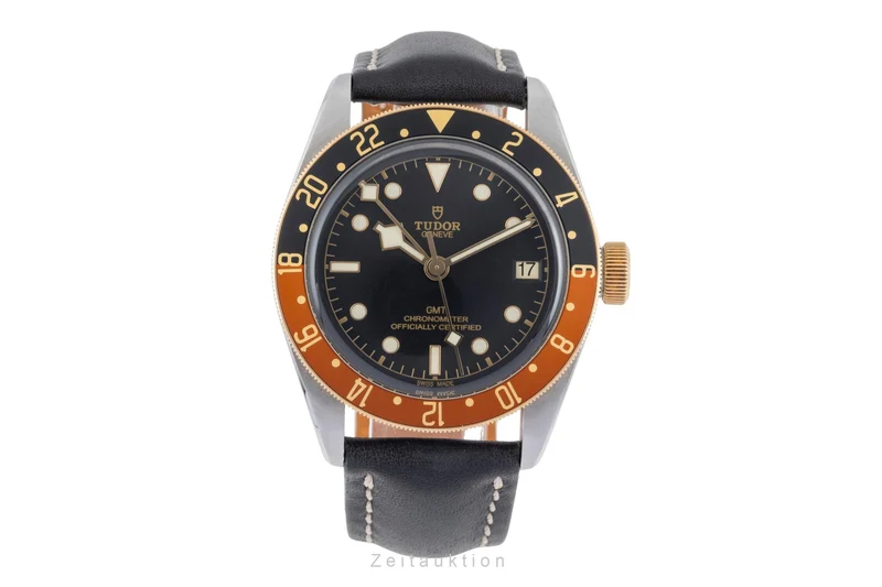 Tudor Black Bay steel / gold automatic men's watch 79833MN LP: 4840EUR [2506447]