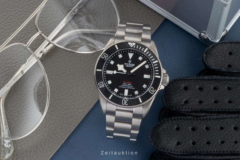 Tudor Pelagos titanium automatic men's watch 25407N LP: 4850EUR [2506408]
