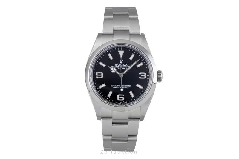Rolex Explorer steel automatic men's watch 124270 [2505964]