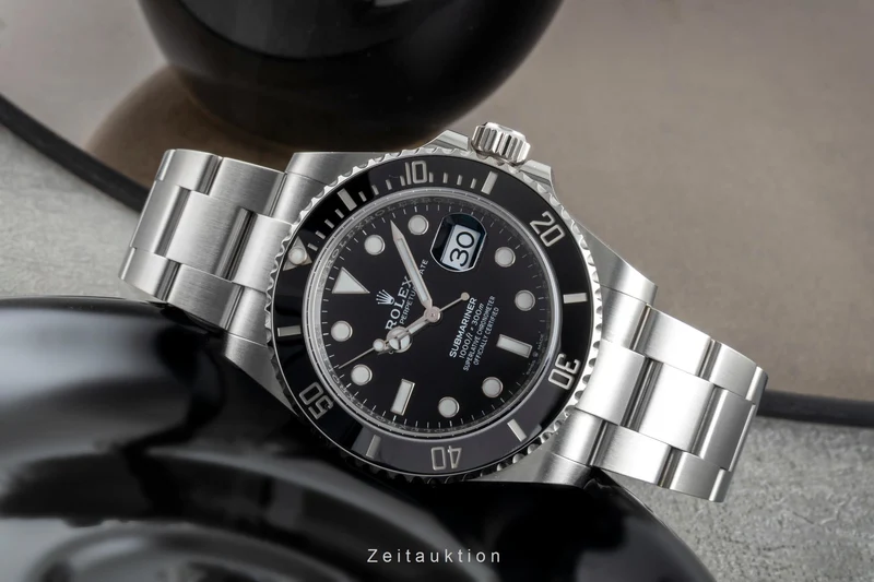 Rolex Submariner steel automatic men's watch 126610LN [2506595]