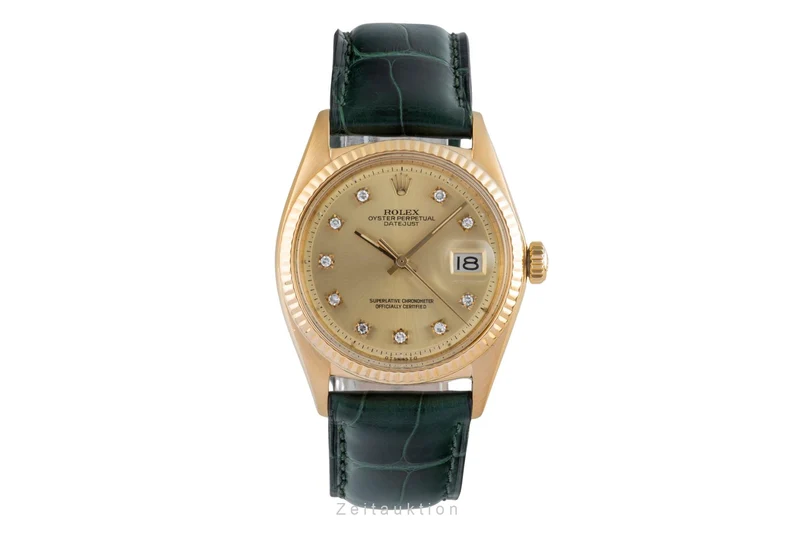 Rolex Datejust 18 ct gold automatic men's watch 1601 Vintage [2506631]