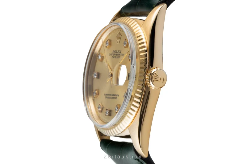 Rolex Datejust 18 ct gold automatic men's watch 1601 Vintage [2506631]