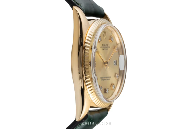 Rolex Datejust 18 ct gold automatic men's watch 1601 Vintage [2506631]