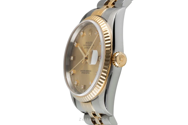 Rolex Datejust steel / gold automatic men's watch 16233 [2506586]