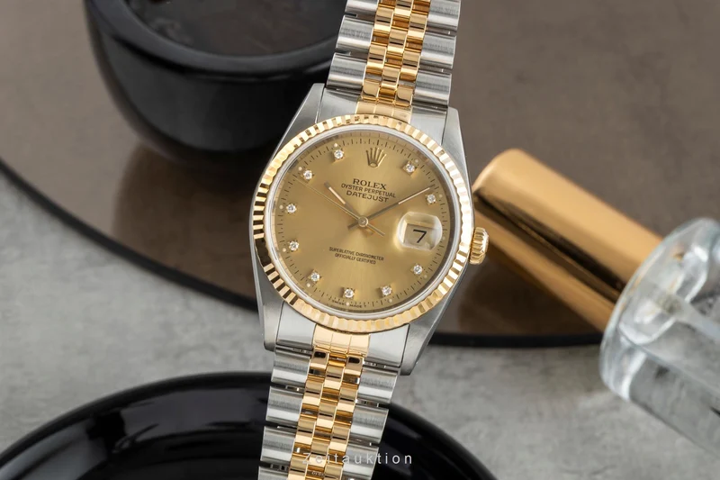 Rolex Datejust steel / gold automatic men's watch 16233 [2506582]