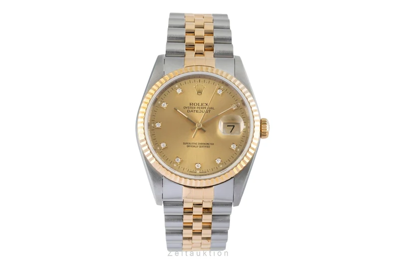 Rolex Datejust steel / gold automatic men's watch 16233 [2506582]