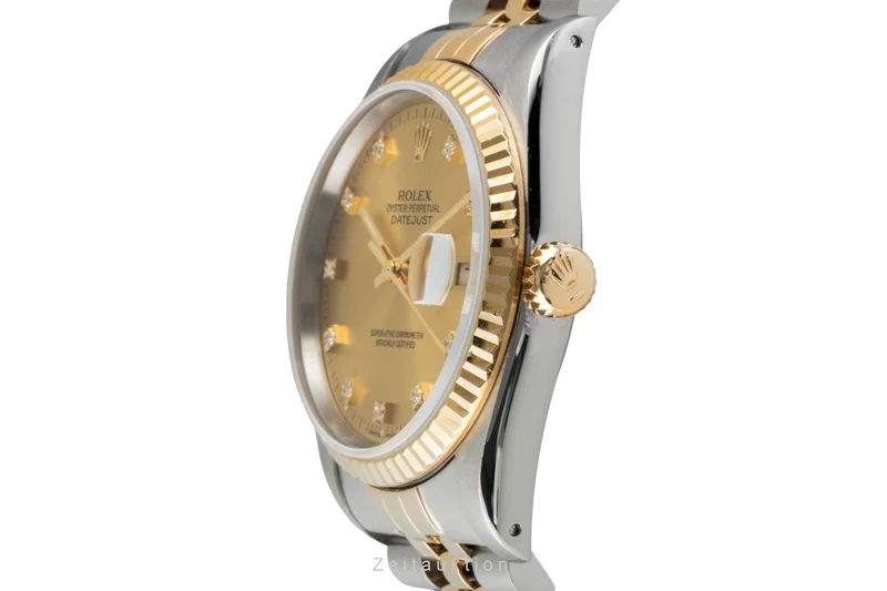 Rolex Datejust steel / gold automatic men's watch 16233 [2506582]