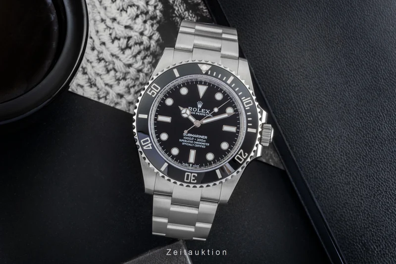 Rolex Submariner steel automatic men's watch 124060 [2506431]