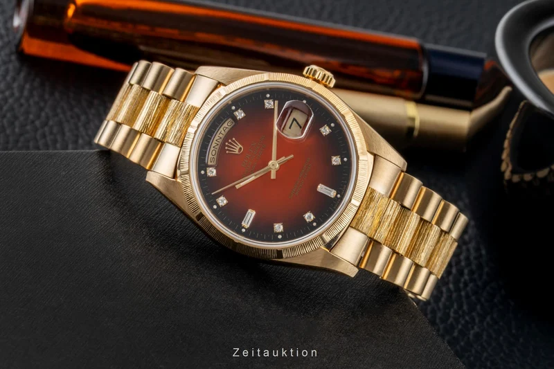 Rolex Day-Date 18 ct gold automatic men's watch 18248 [2506194]