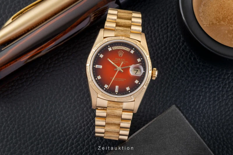 Rolex Day-Date 18 ct gold automatic men's watch 18248 [2506194]