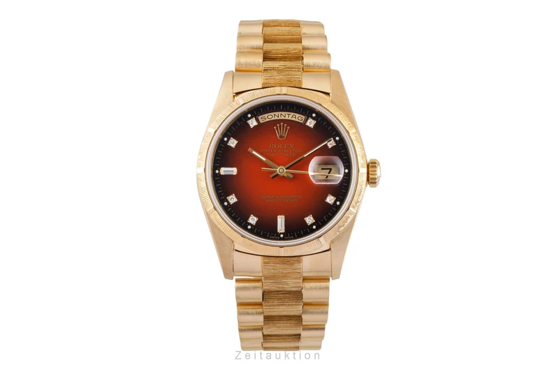 Rolex Day-Date 18 ct gold automatic men's watch 18248 [2506194]