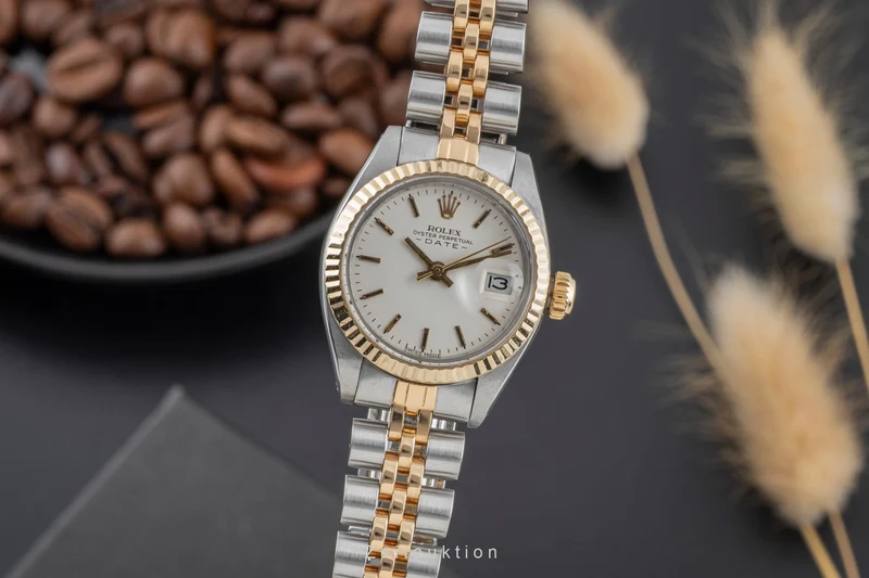 Rolex Lady Date steel / gold automatic women's watch 6917 Vintage [2505295]