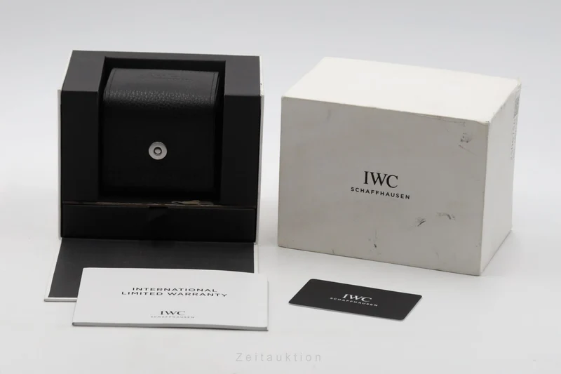 IWC Portugieser chronograph steel automatic men's watch IW371606 LP: 9100EUR [2506756]