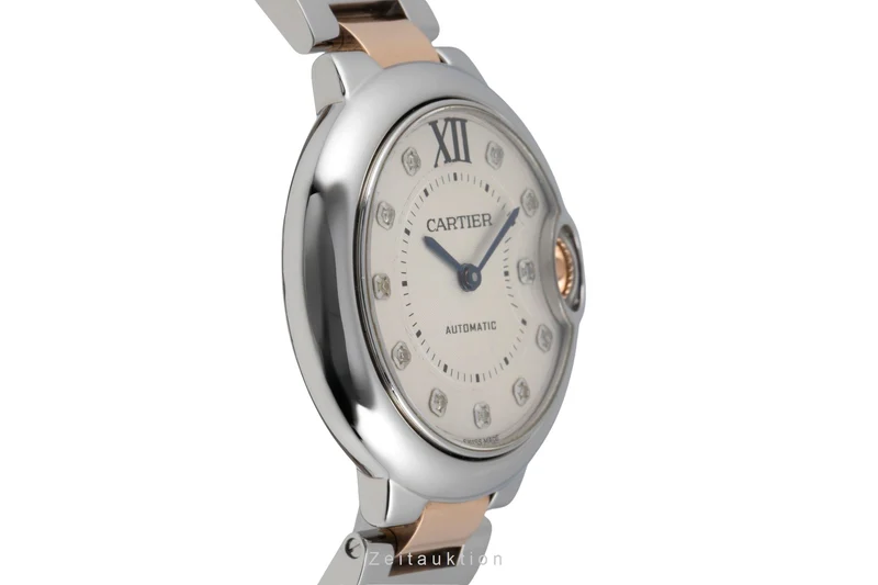 Cartier Ballon Bleu de Cartier steel / gold automatic women's watch WE902044 [2506108]