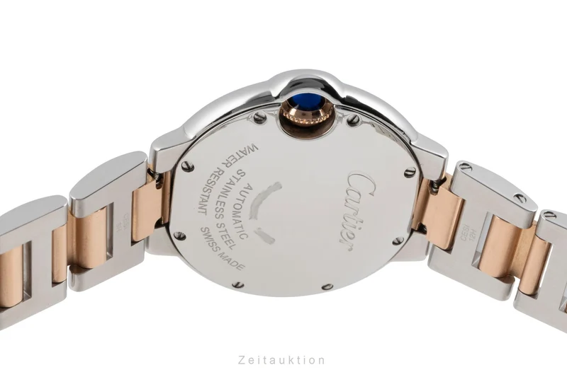 Cartier Ballon Bleu de Cartier steel / gold automatic women's watch WE902044 [2506108]