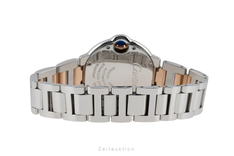 Cartier Ballon Bleu de Cartier steel / gold automatic women's watch WE902044 [2506108]
