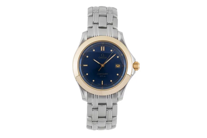 Omega Seamaster steel / gold quartz men's watch 2311.80.00 [2505834]