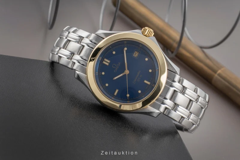 Omega Seamaster steel / gold quartz men's watch 2311.80.00 [2505834]