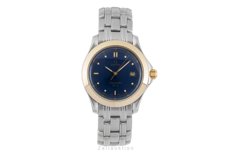 Omega Seamaster steel / gold quartz men's watch 2311.80.00 [2505834]