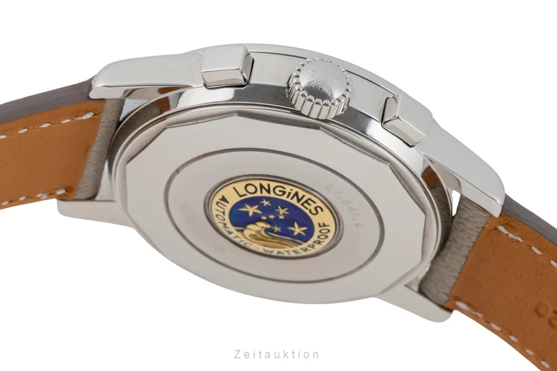 Longines Conquest Heritage chronograph steel automatic men's watch L1.641.4 [2506370]