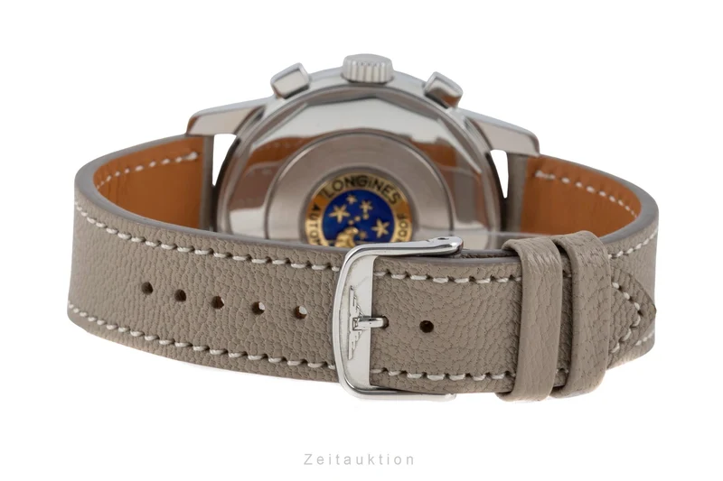 Longines Conquest Heritage chronograph steel automatic men's watch L1.641.4 [2506370]