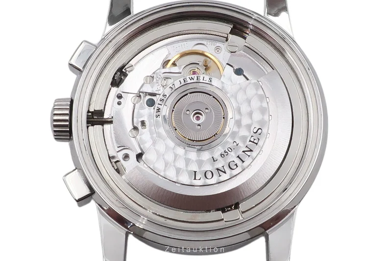 Longines Conquest Heritage chronograph steel automatic men's watch L1.641.4 [2506370]