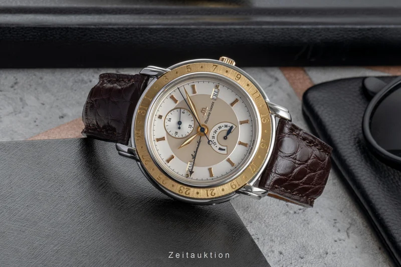 Maurice Lacroix Masterpiece steel / gold automatic men's watch 51670 Limited [2506437]