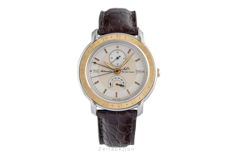 Maurice Lacroix Masterpiece steel / gold automatic men's watch 51670 Limited [2506437]