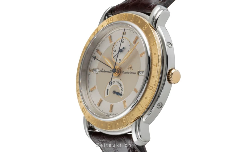 Maurice Lacroix Masterpiece steel / gold automatic men's watch 51670 Limited [2506437]
