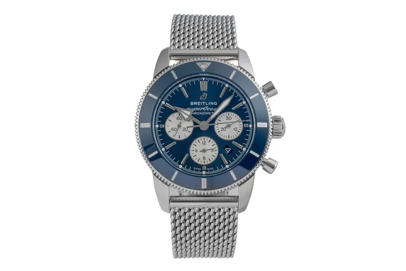 Breitling Superocean Chronograph chronograph steel automatic men's watch AB0162161C1A1 LP: 9050EUR [2506138]
