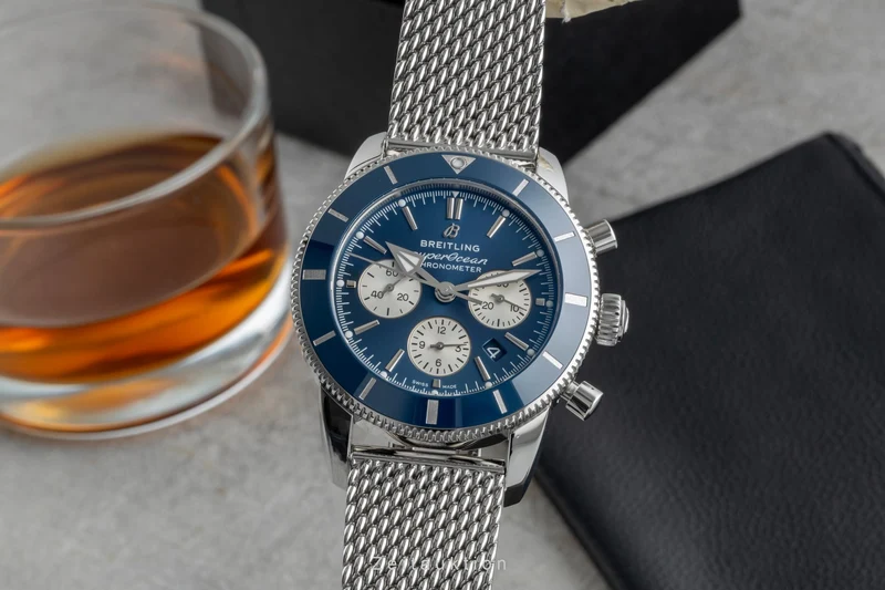 Breitling Superocean Chronograph chronograph steel automatic men's watch AB0162161C1A1 LP: 9050EUR [2506138]
