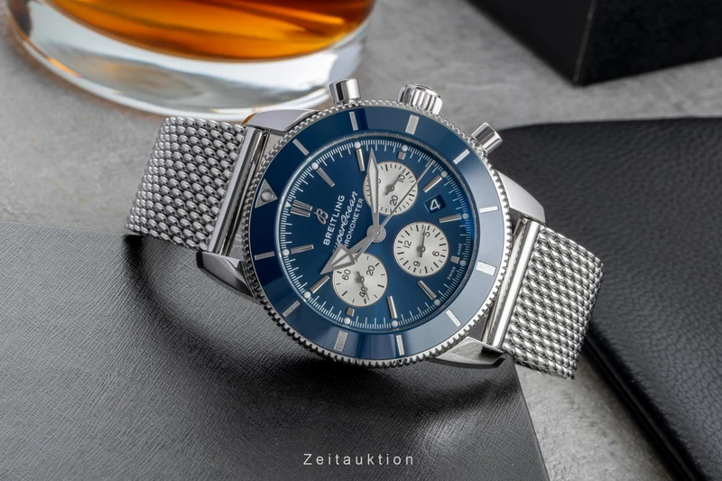 Breitling Superocean Chronograph chronograph steel automatic men's watch AB0162161C1A1 LP: 9050EUR [2506138]