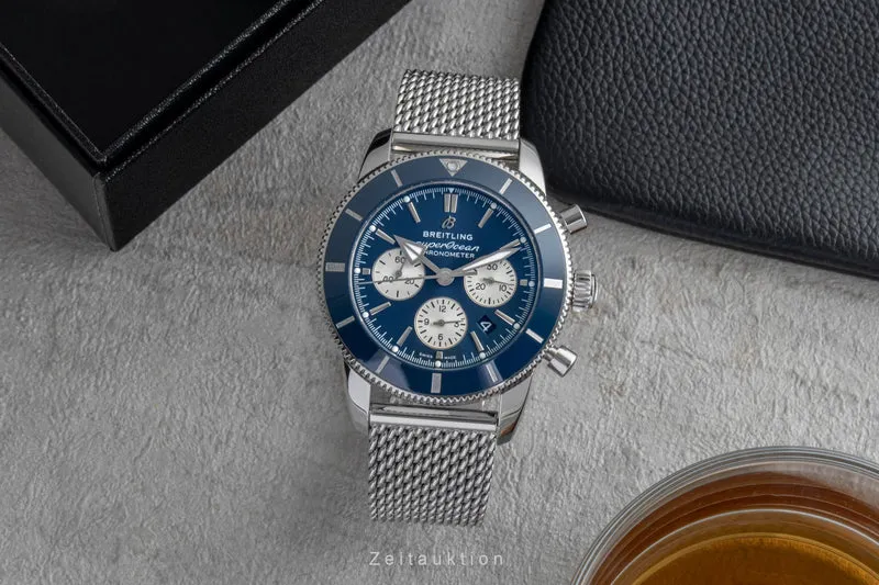 Breitling Superocean Chronograph chronograph steel automatic men's watch AB0162161C1A1 LP: 9050EUR [2506138]